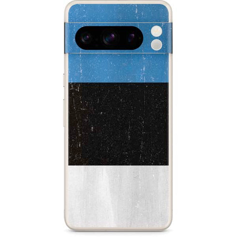 Estonia Flag Distressed Google Pixel 8 Pro Skin
